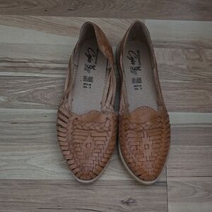 Aretesanias Ceja Women's Leather Huaraches Size 9